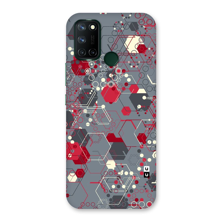 Hexagons Pattern Back Case for Realme 7i