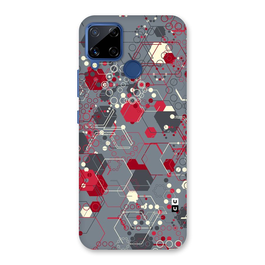 Hexagons Pattern Back Case for Realme C15
