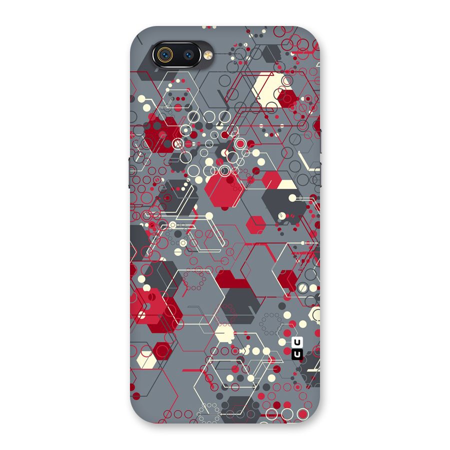 Hexagons Pattern Back Case for Realme C2