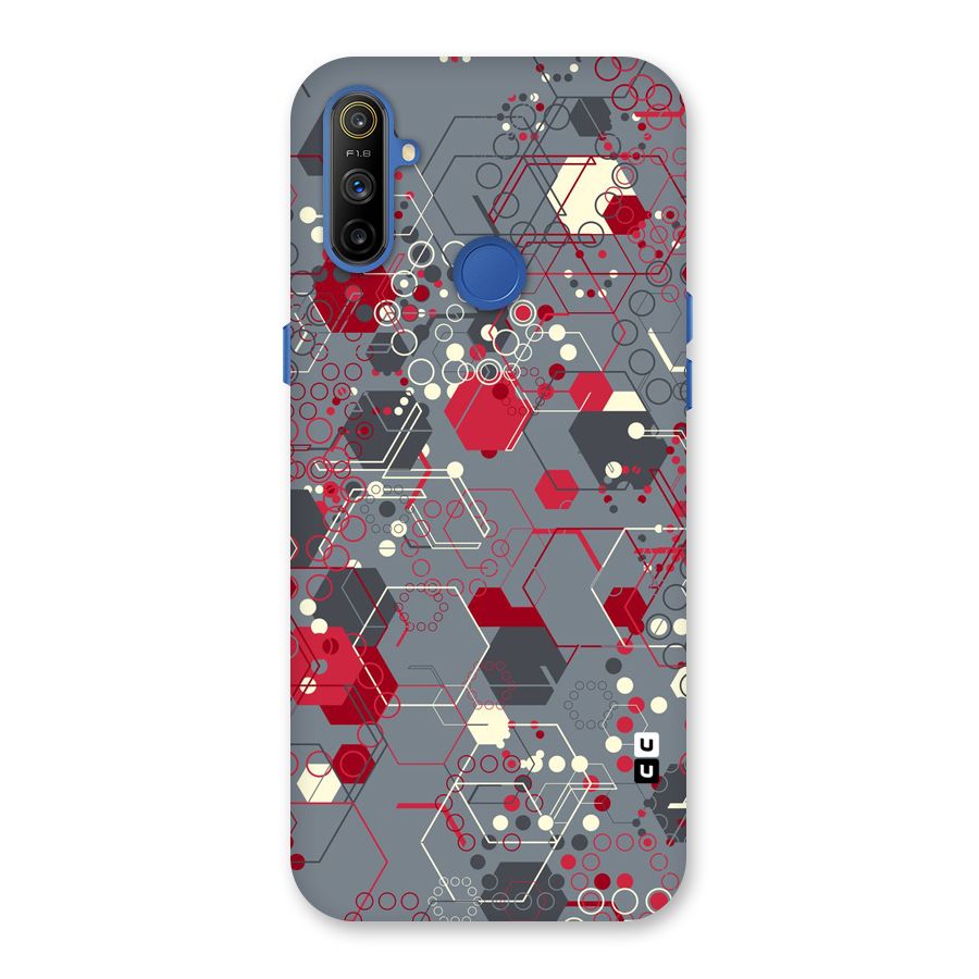 Hexagons Pattern Back Case for Realme Narzo 10A