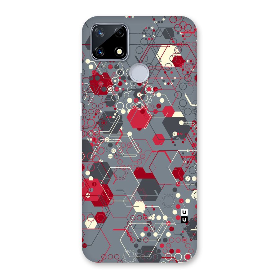 Hexagons Pattern Back Case for Realme Narzo 20