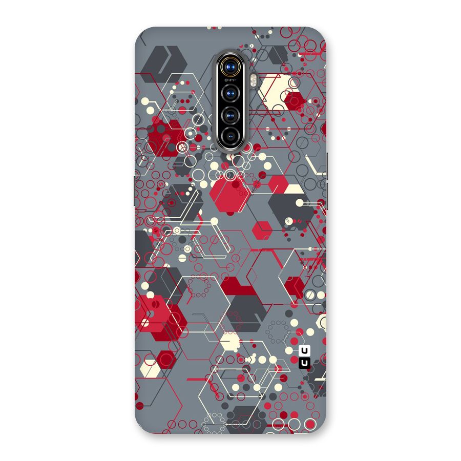 Hexagons Pattern Back Case for Realme X2 Pro