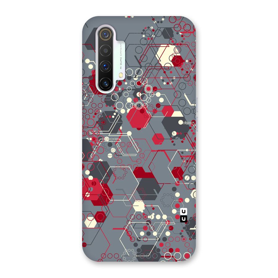 Hexagons Pattern Back Case for Realme X3 SuperZoom