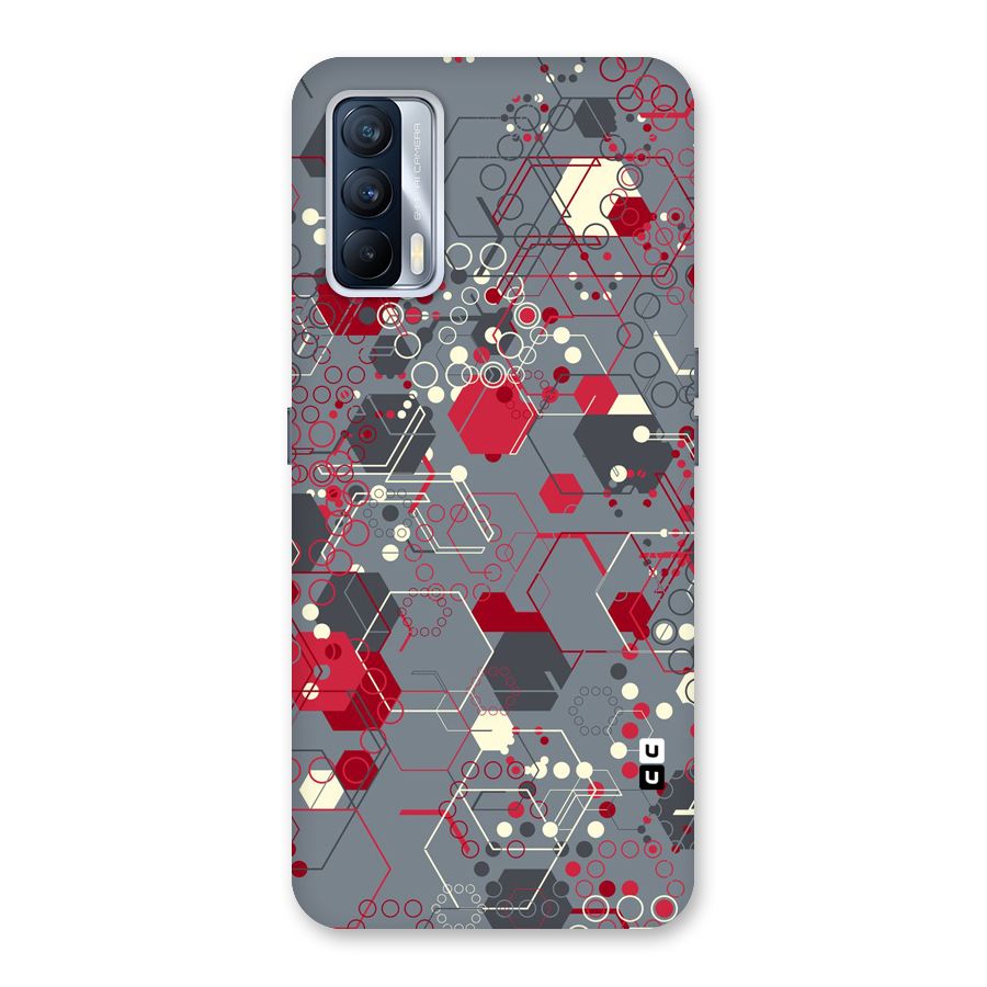 Hexagons Pattern Back Case for Realme X7
