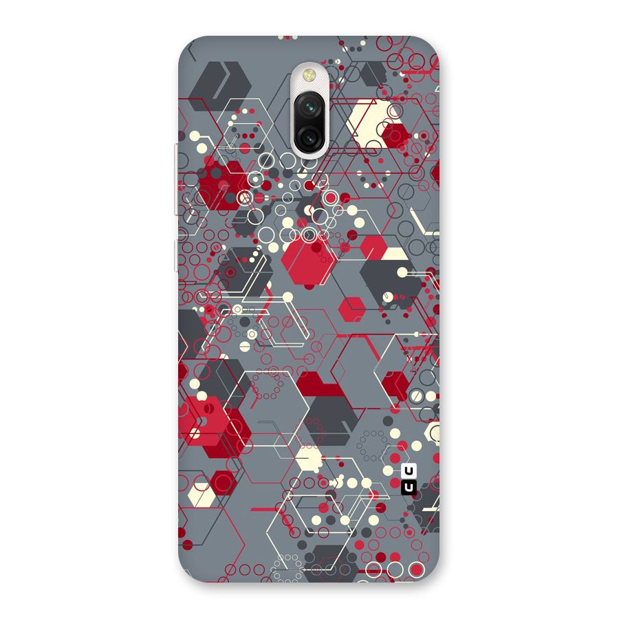 Hexagons Pattern Back Case for Redmi 8A Dual