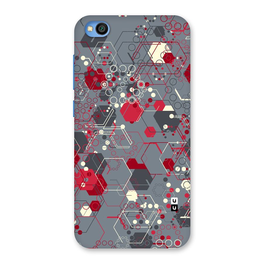 Hexagons Pattern Back Case for Redmi Go