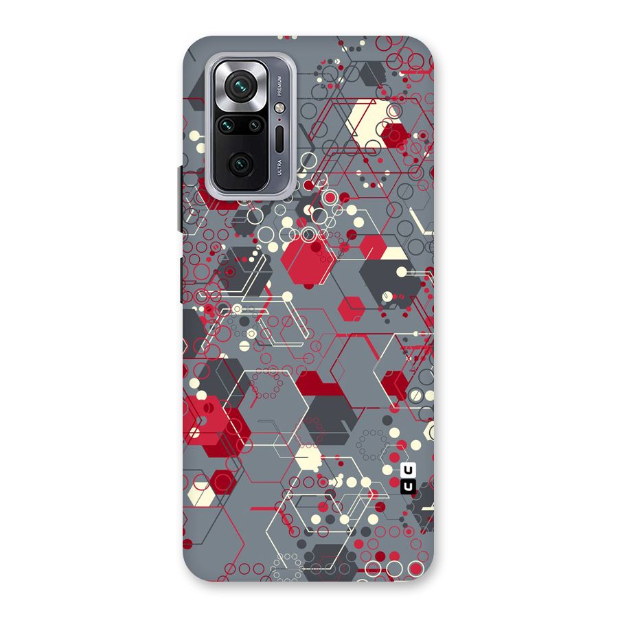 Hexagons Pattern Back Case for Redmi Note 10 Pro Max