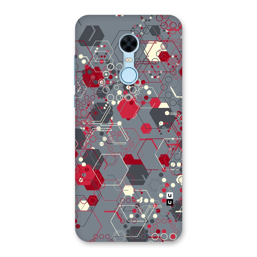 Hexagons Pattern Back Case for Redmi Note 5
