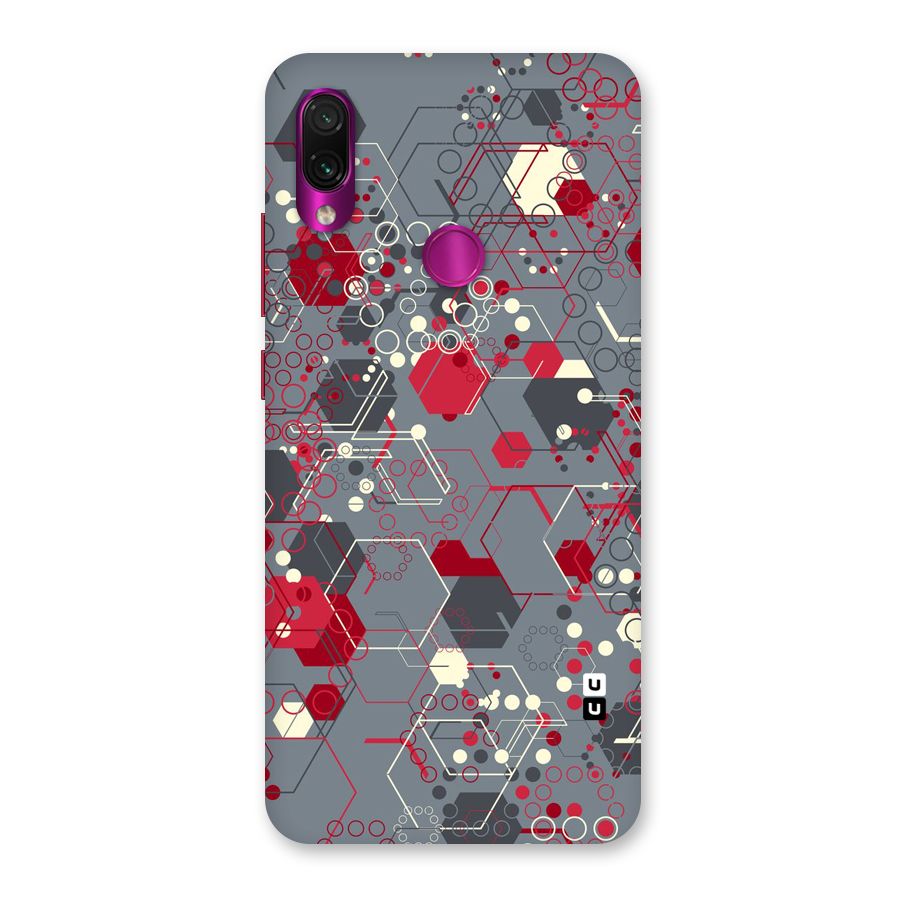 Hexagons Pattern Back Case for Redmi Note 7 Pro