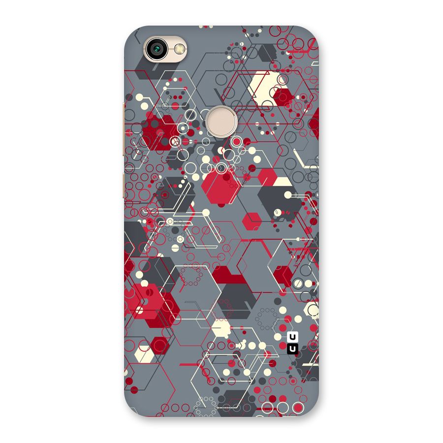 Hexagons Pattern Back Case for Redmi Y1 2017