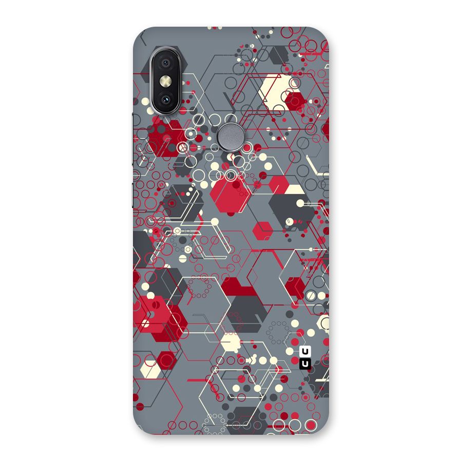 Hexagons Pattern Back Case for Redmi Y2