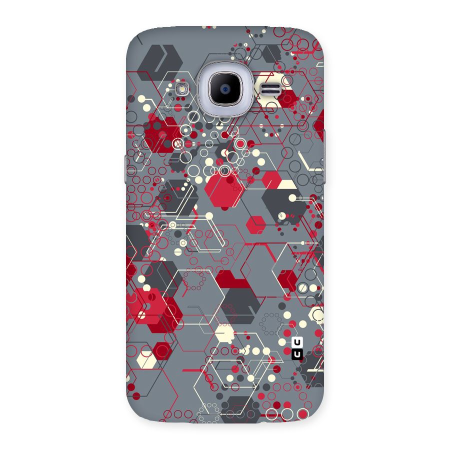 Hexagons Pattern Back Case for Samsung Galaxy J2 2016