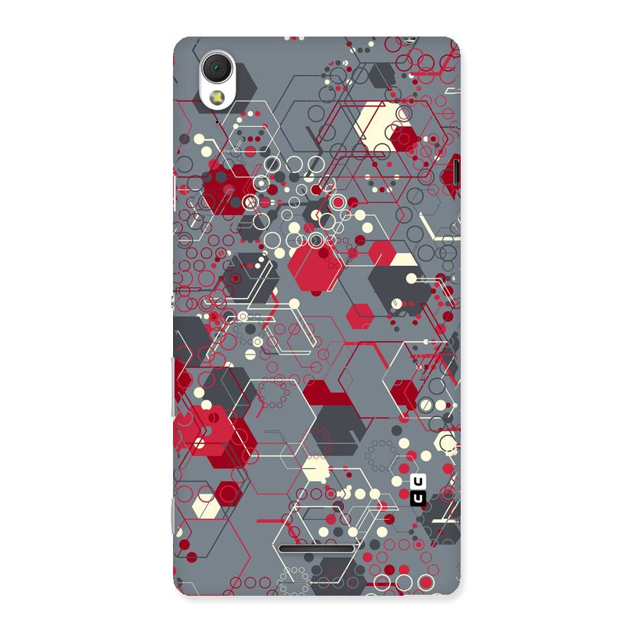 Hexagons Pattern Back Case for Sony Xperia T3