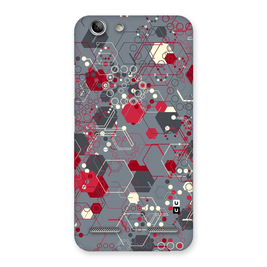 Hexagons Pattern Back Case for Vibe K5 Plus
