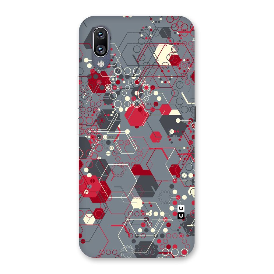 Hexagons Pattern Back Case for Vivo NEX