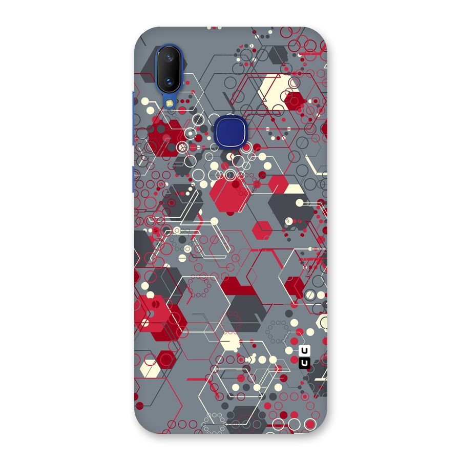Hexagons Pattern Back Case for Vivo V11