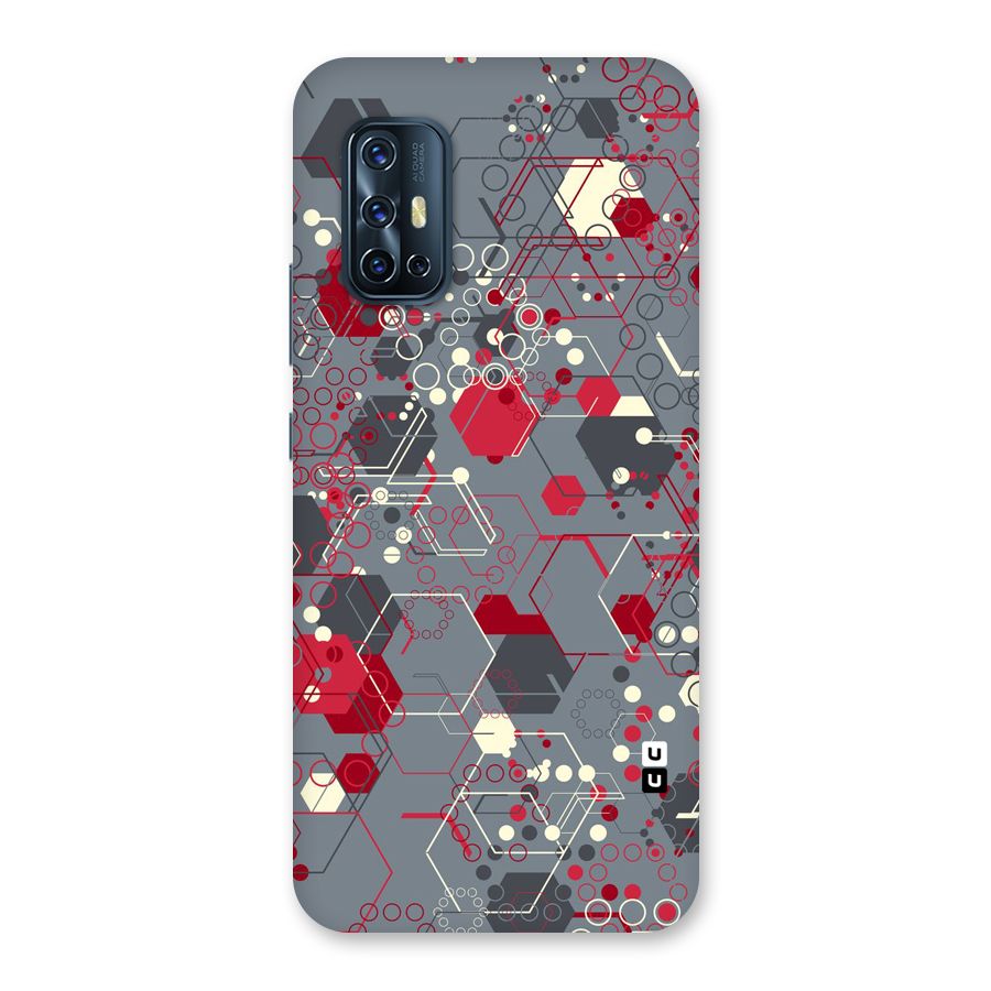 Hexagons Pattern Back Case for Vivo V17