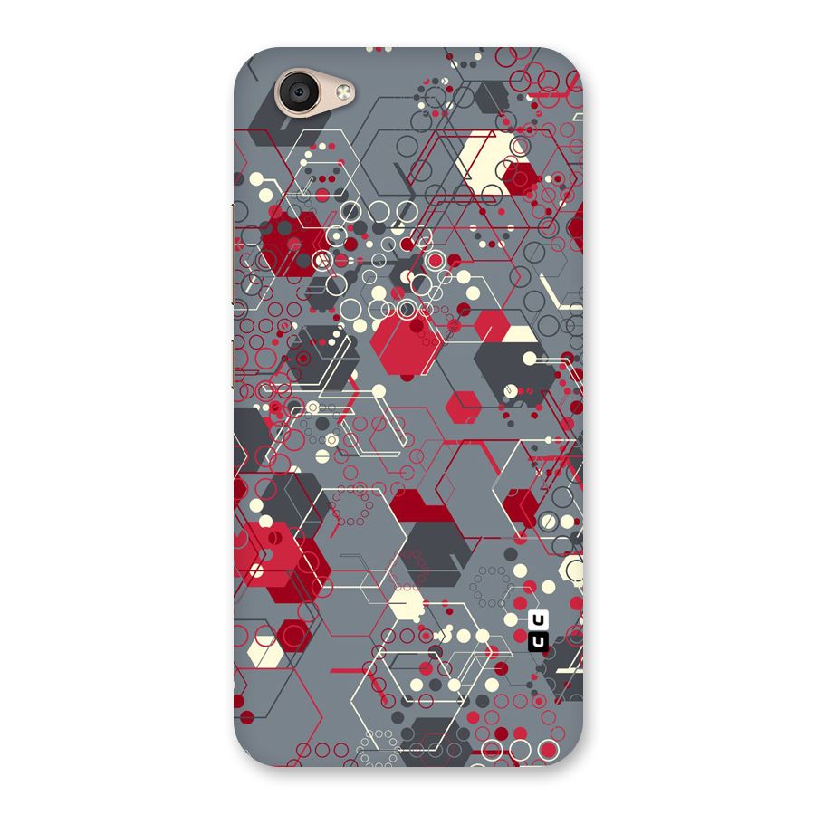 Hexagons Pattern Back Case for Vivo V5 Plus