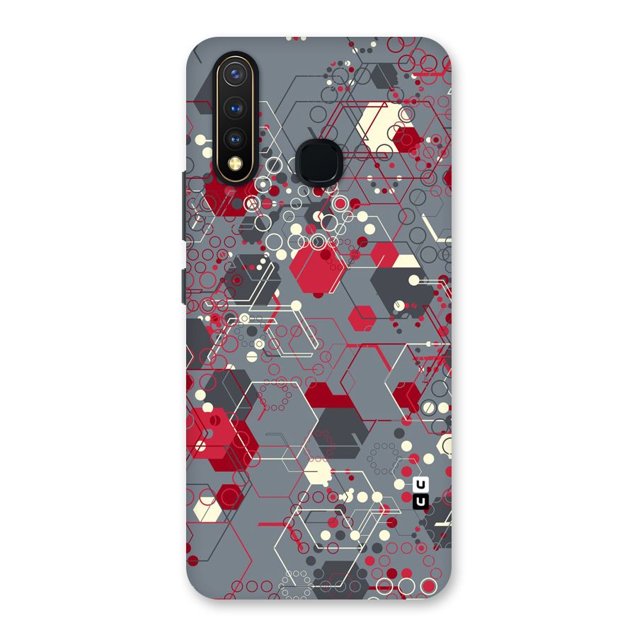 Hexagons Pattern Back Case for Vivo Y19