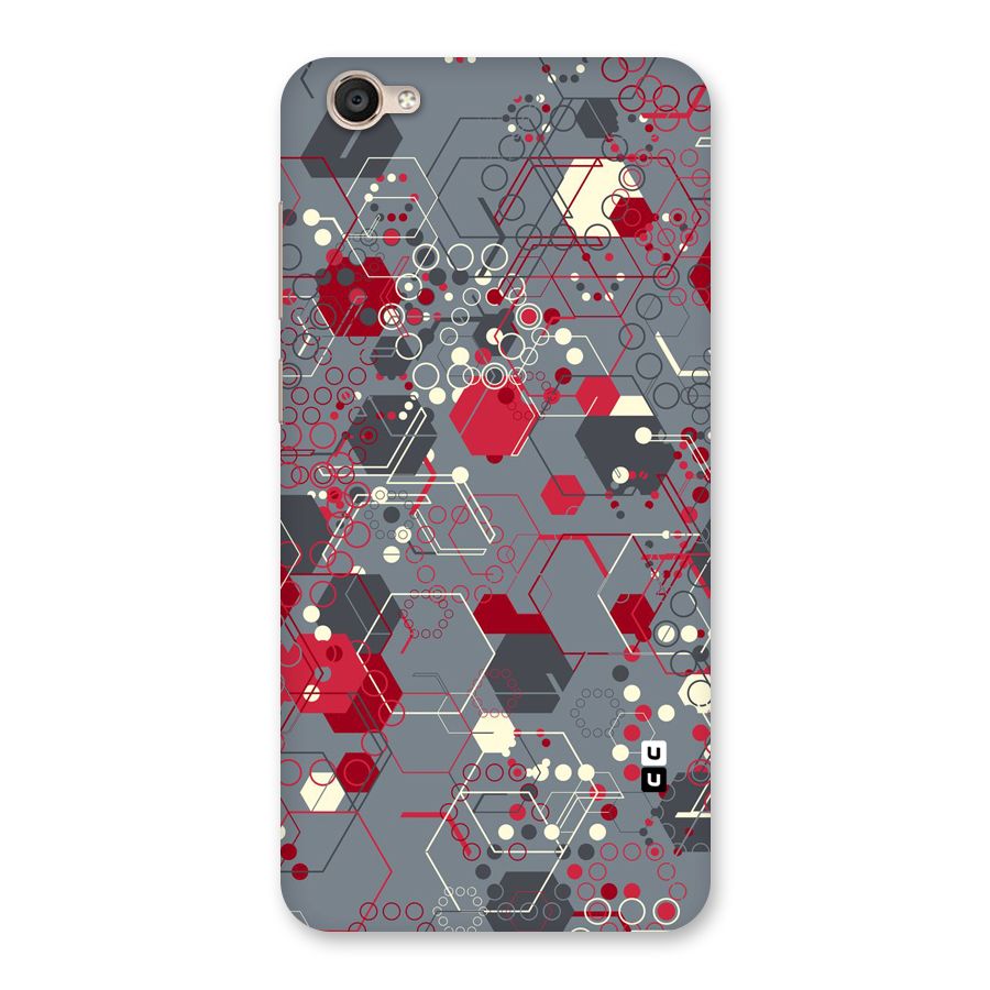 Hexagons Pattern Back Case for Vivo Y55L