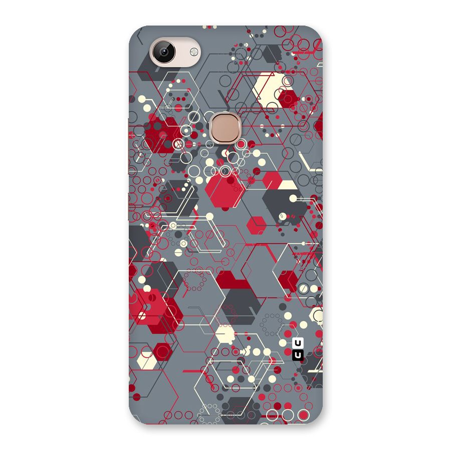 Hexagons Pattern Back Case for Vivo Y83