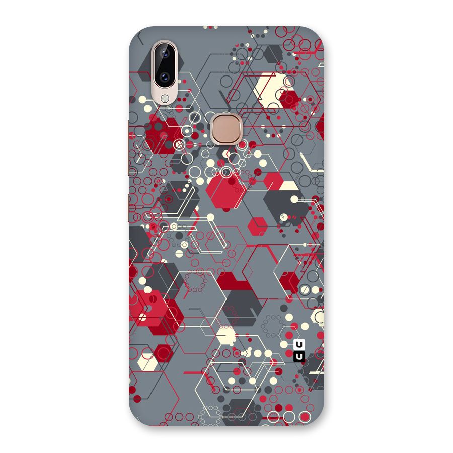 Hexagons Pattern Back Case for Vivo Y83 Pro