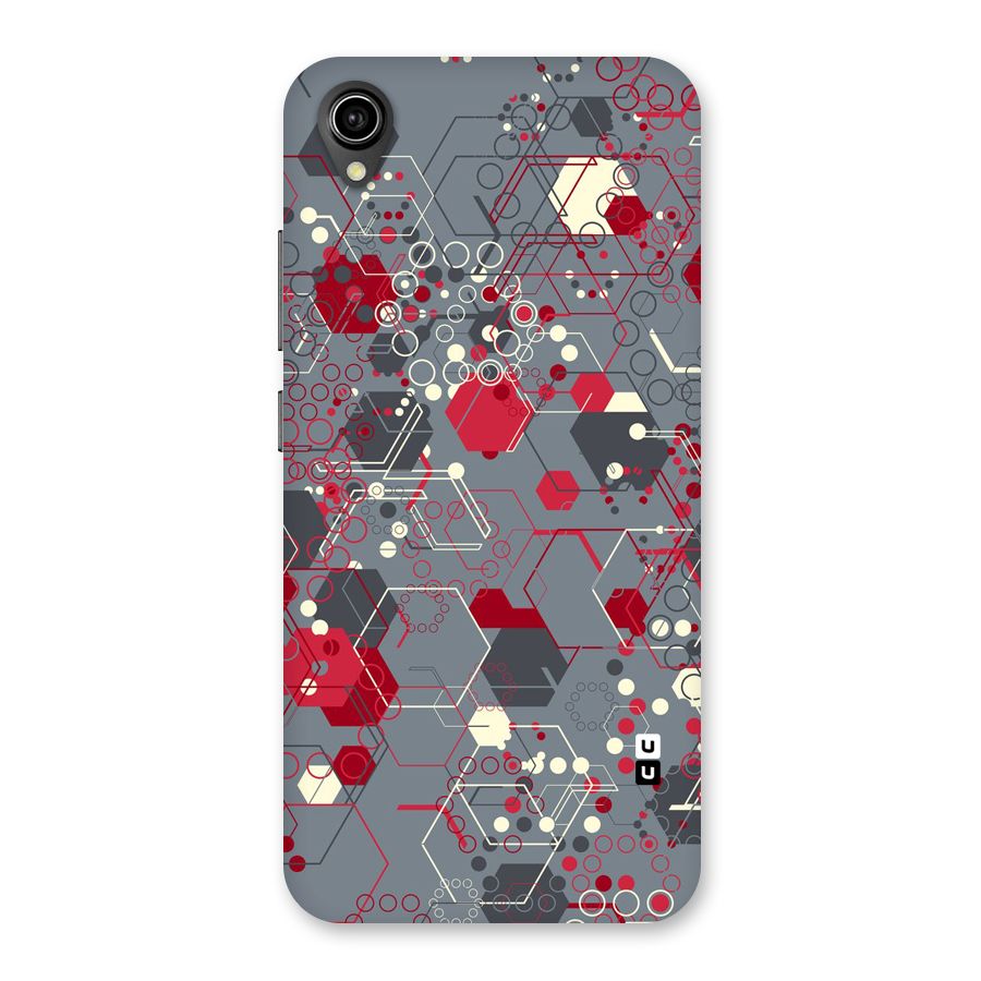 Hexagons Pattern Back Case for Vivo Y90