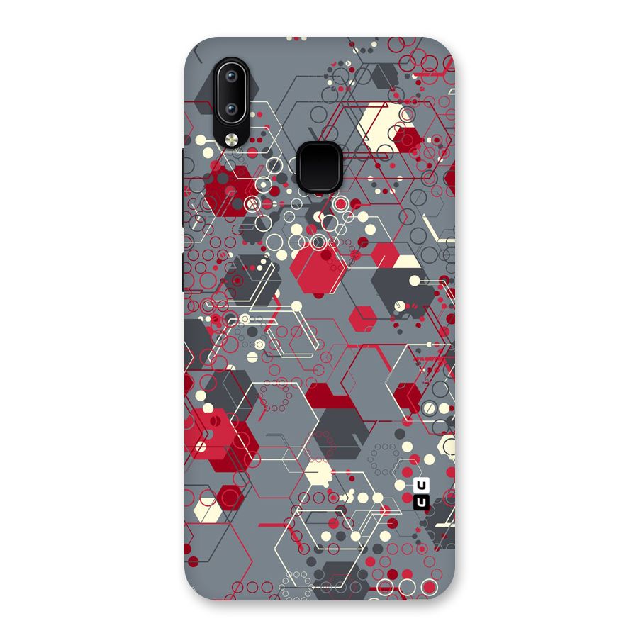 Hexagons Pattern Back Case for Vivo Y93