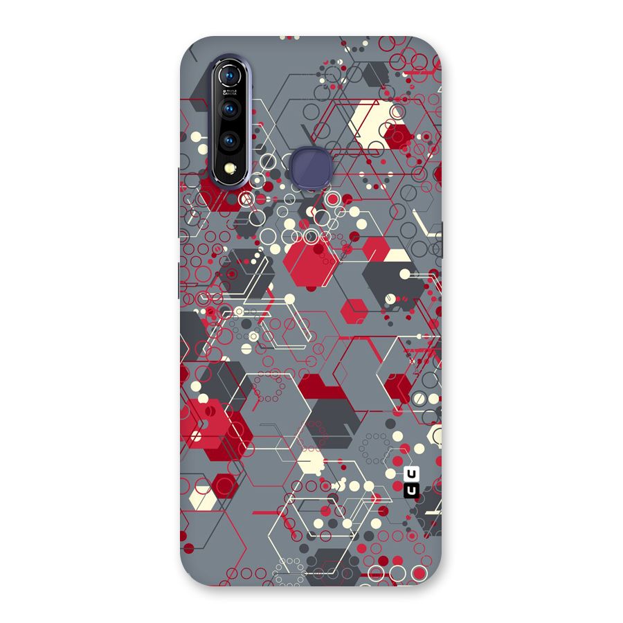 Hexagons Pattern Back Case for Vivo Z1 Pro