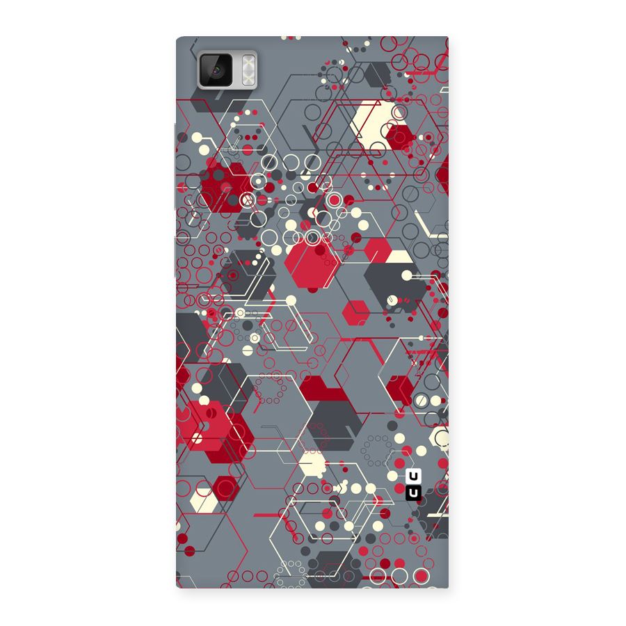 Hexagons Pattern Back Case for Xiaomi Mi3