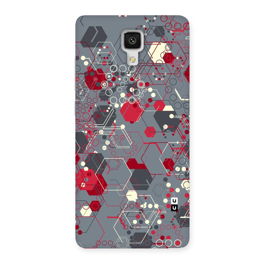 Hexagons Pattern Back Case for Xiaomi Mi 4