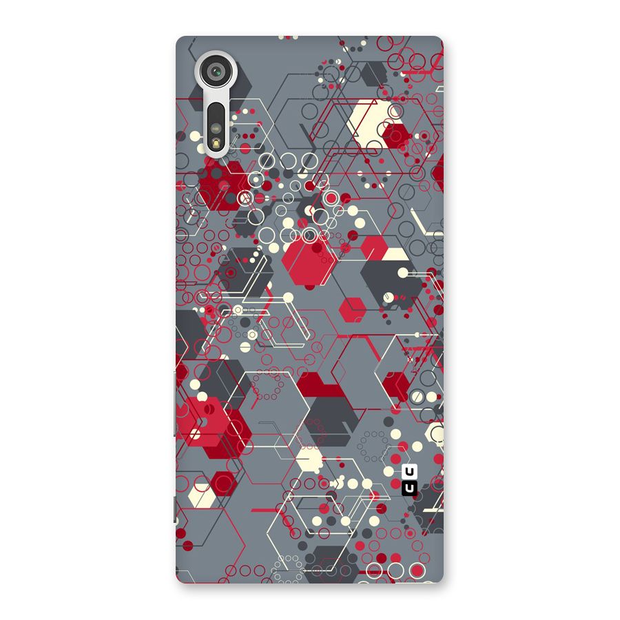 Hexagons Pattern Back Case for Xperia XZ