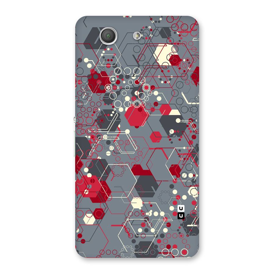 Hexagons Pattern Back Case for Xperia Z3 Compact
