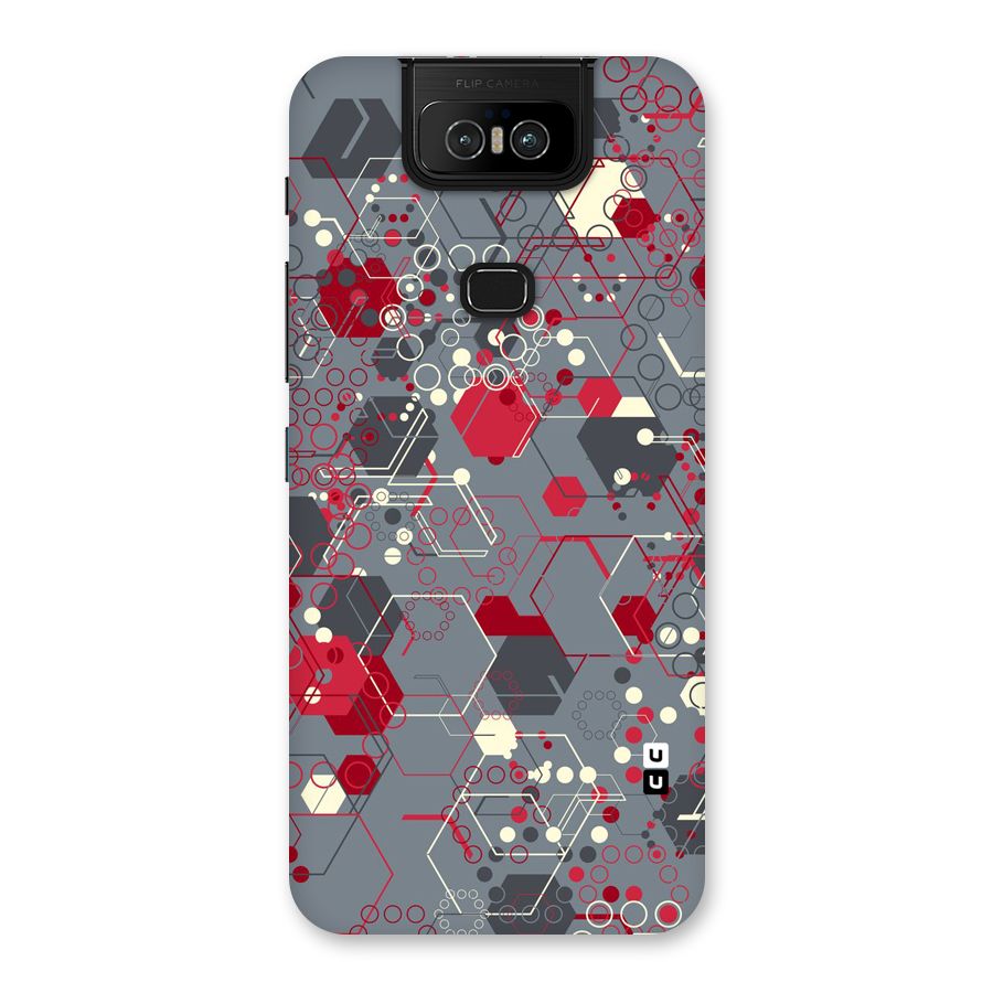 Hexagons Pattern Back Case for Zenfone 6z