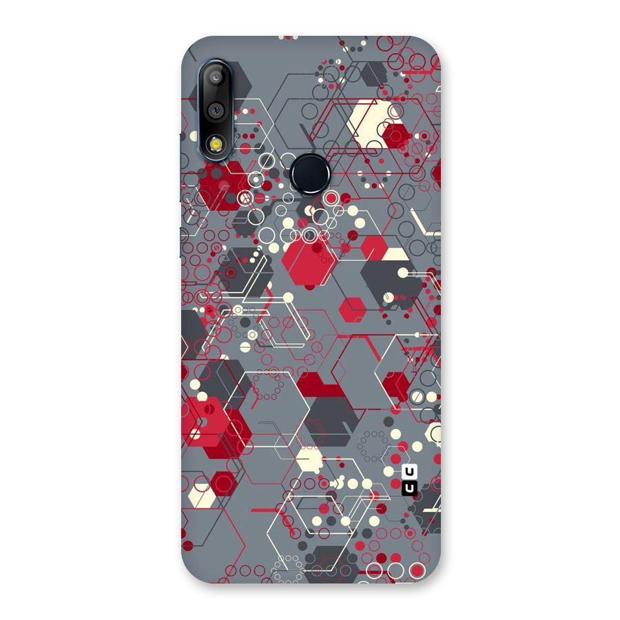 Hexagons Pattern Back Case for Zenfone Max Pro M2