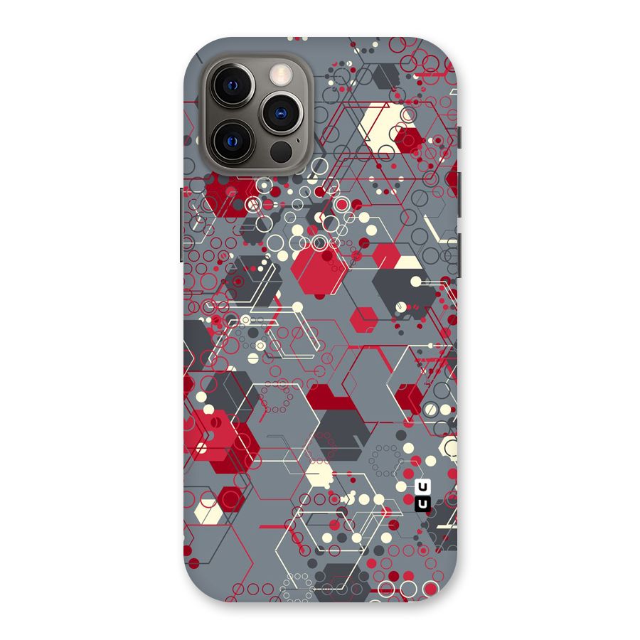 Hexagons Pattern Back Case for iPhone 12 Pro