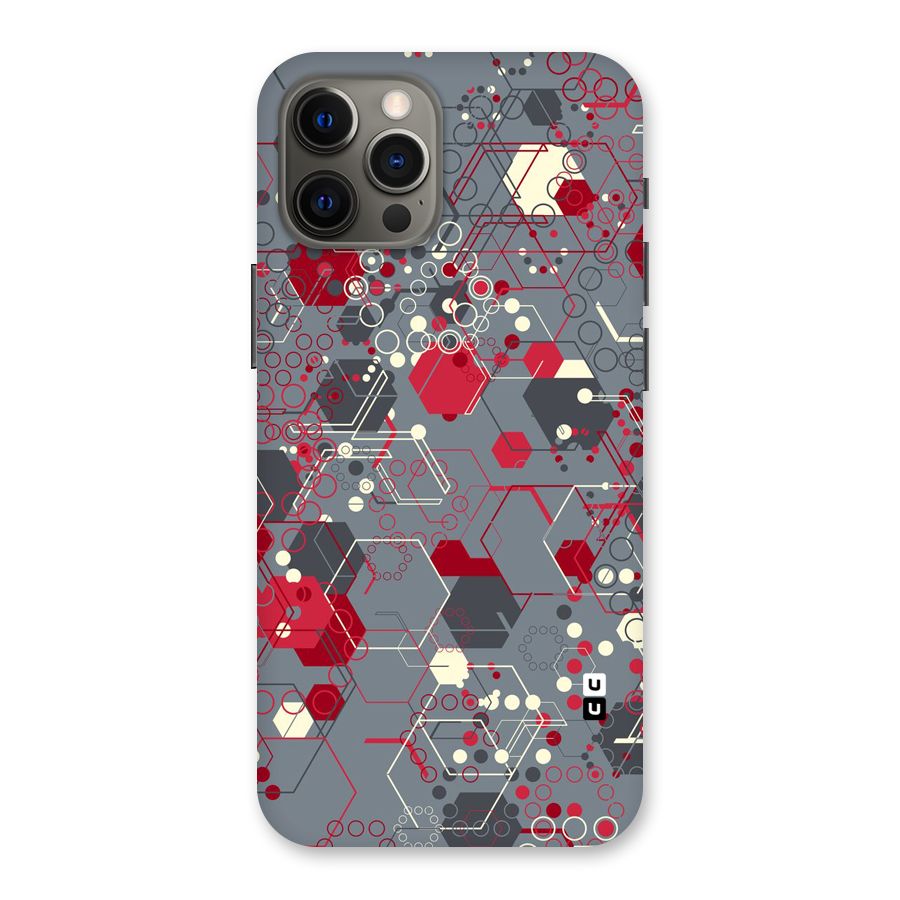 Hexagons Pattern Back Case for iPhone 12 Pro Max