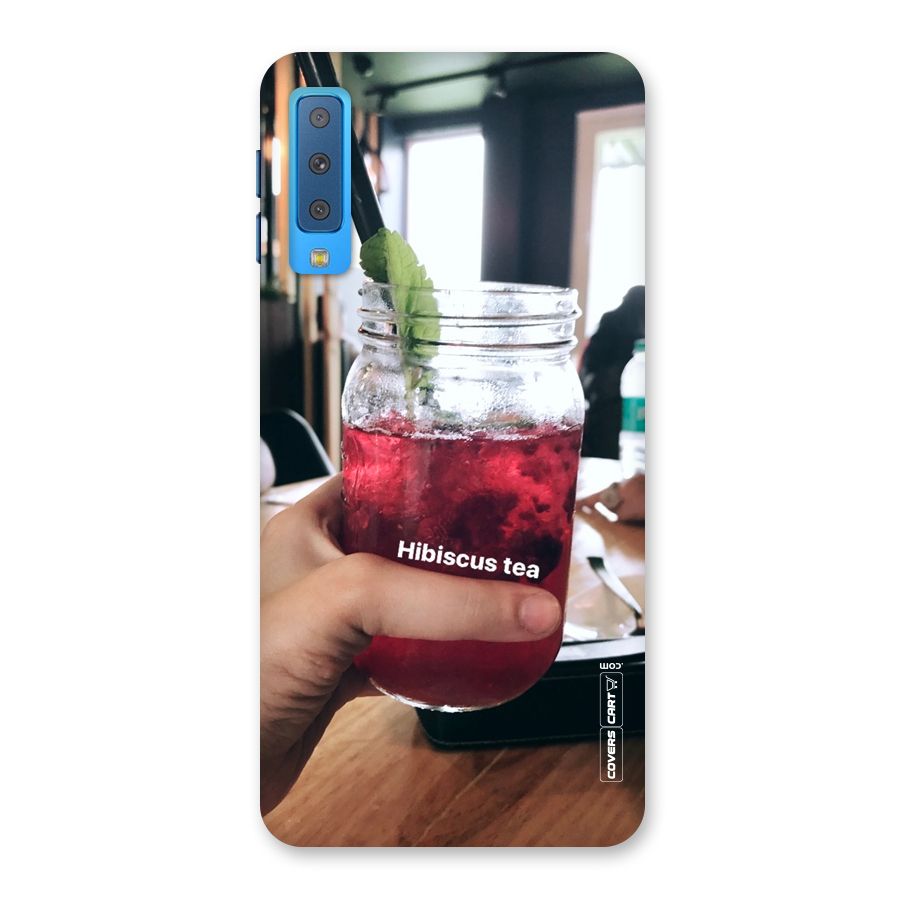 Hibiscus Tea Back Case for Galaxy A7 (2018)
