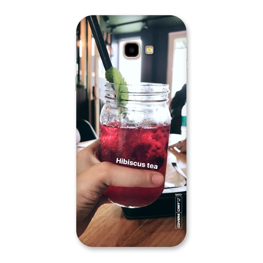 Hibiscus Tea Back Case for Galaxy J4 Plus