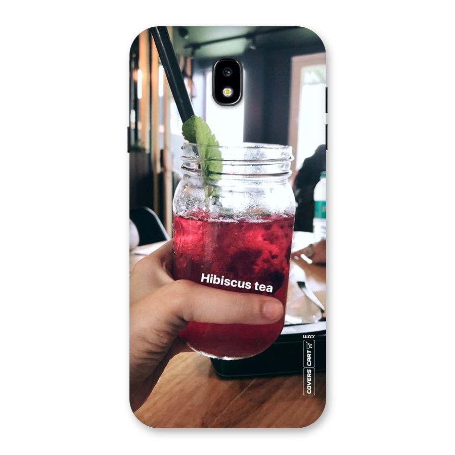 Hibiscus Tea Back Case for Galaxy J7 Pro