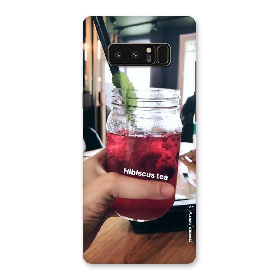 Hibiscus Tea Back Case for Galaxy Note 8