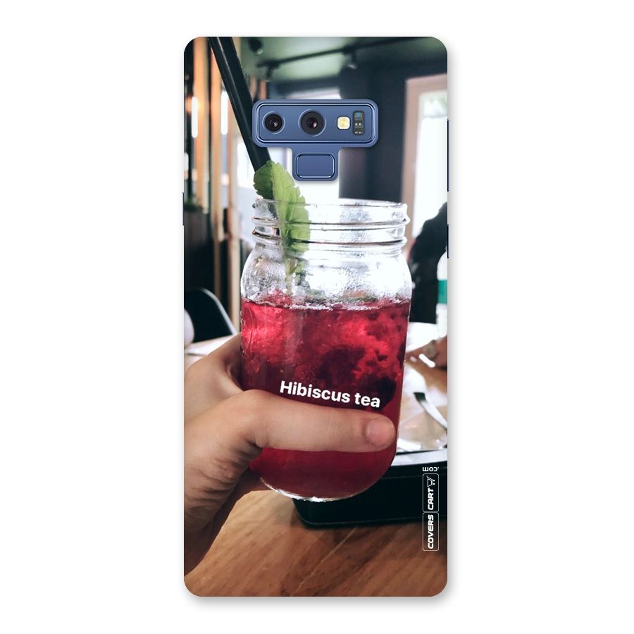 Hibiscus Tea Back Case for Galaxy Note 9