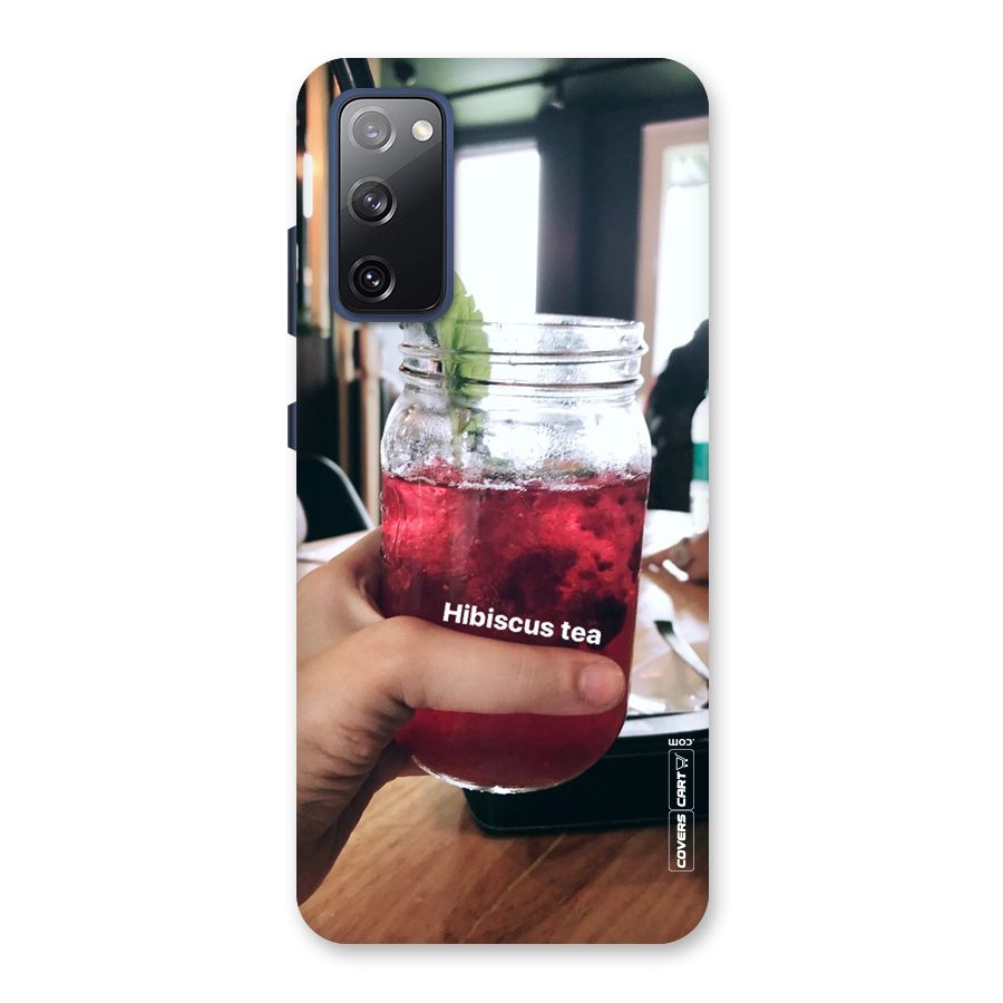 Hibiscus Tea Back Case for Galaxy S20 FE
