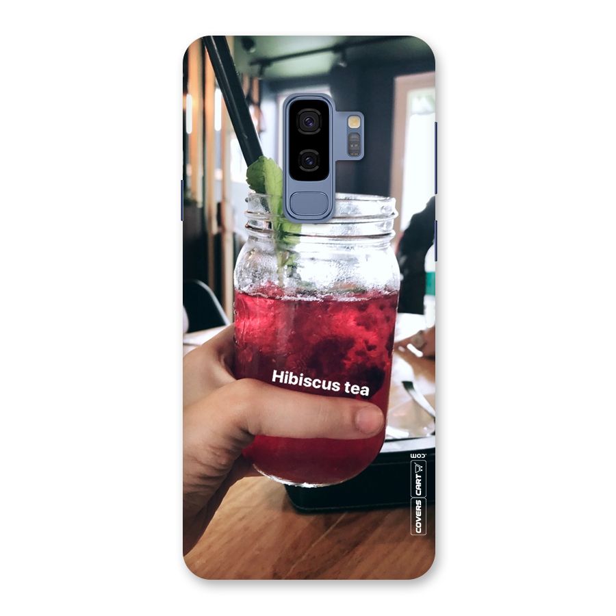 Hibiscus Tea Back Case for Galaxy S9 Plus