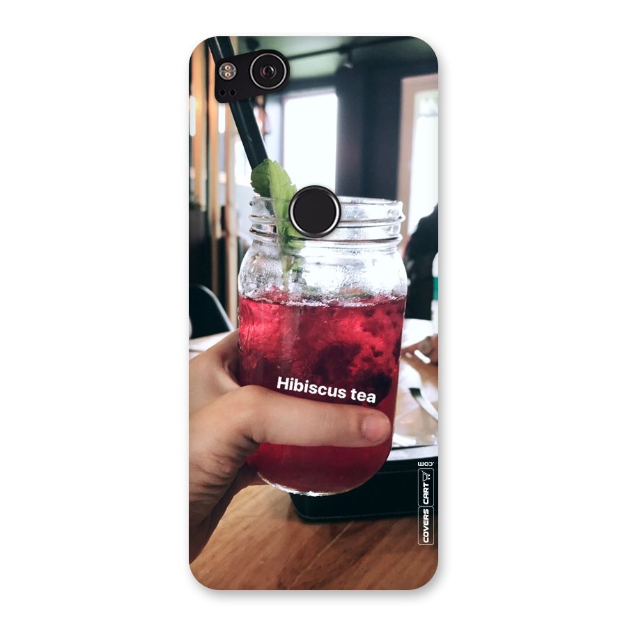 Hibiscus Tea Back Case for Google Pixel 2