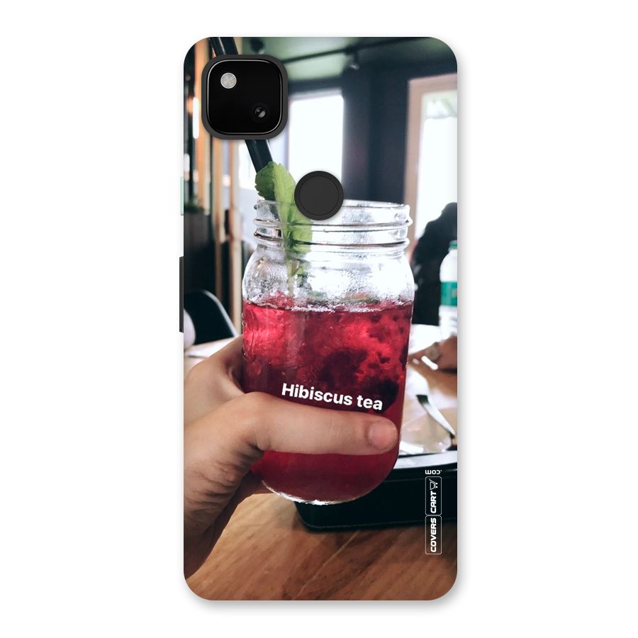 Hibiscus Tea Back Case for Google Pixel 4a