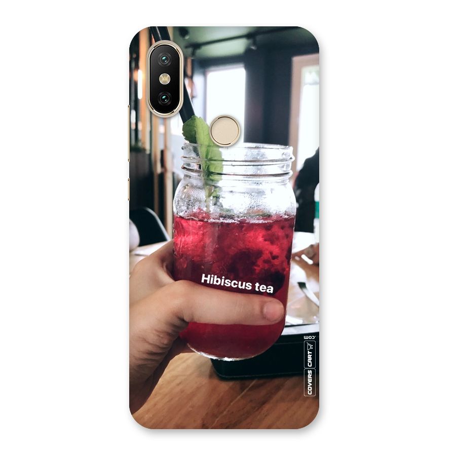 Hibiscus Tea Back Case for Mi A2