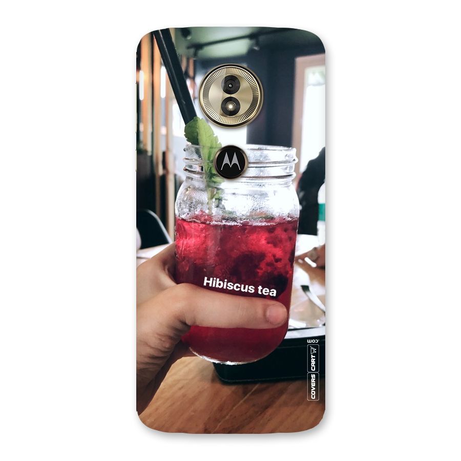 Hibiscus Tea Back Case for Moto G6 Play