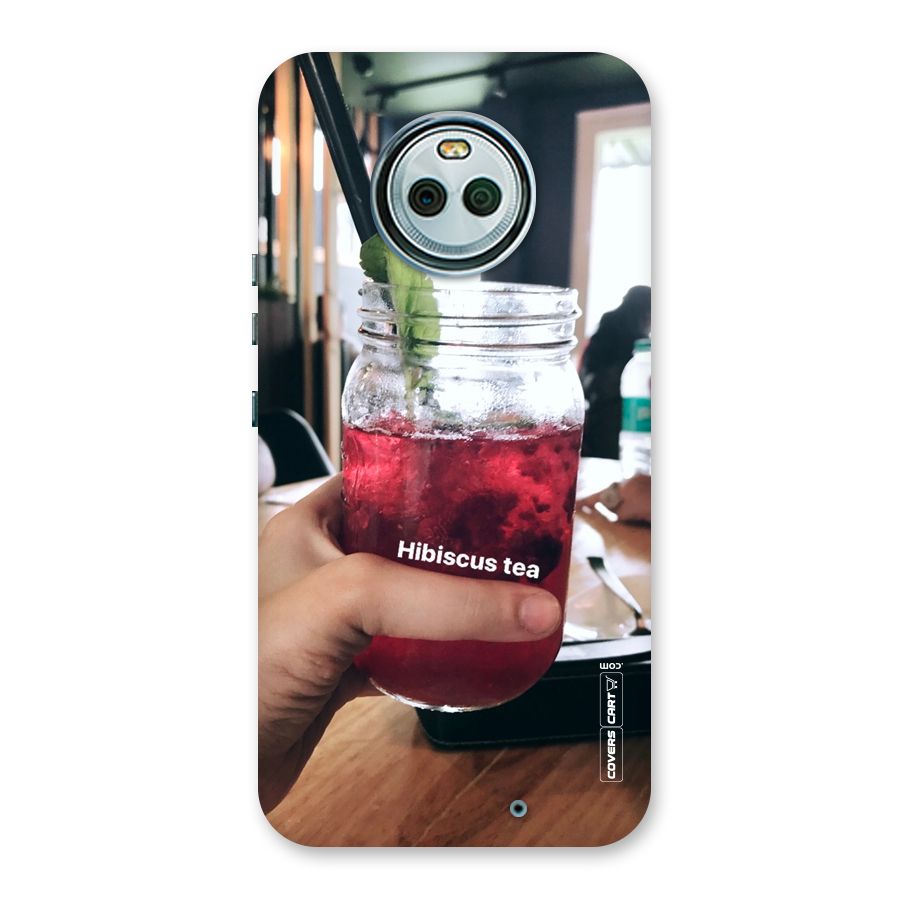 Hibiscus Tea Back Case for Moto X4