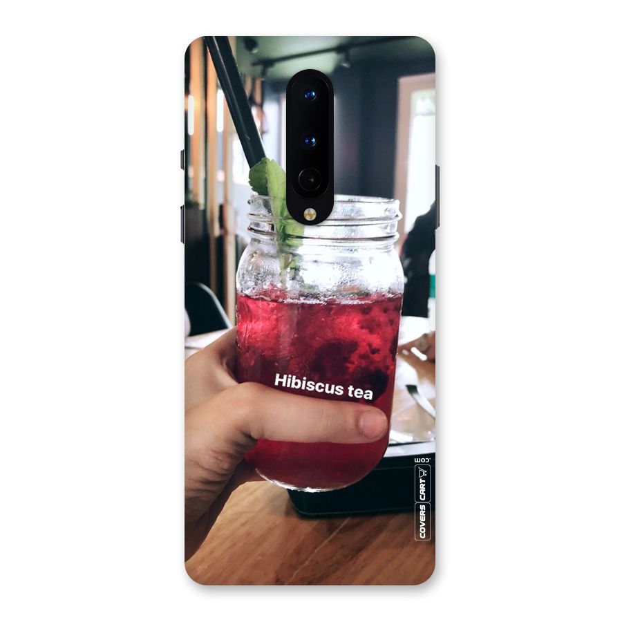 Hibiscus Tea Back Case for OnePlus 8